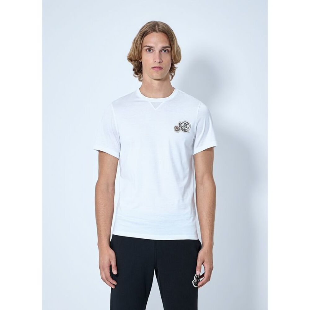 Moncler Men Logo Patch T-Shirt